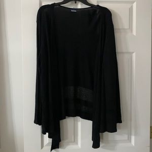 Basic Editions knit cardigan. Large. Black